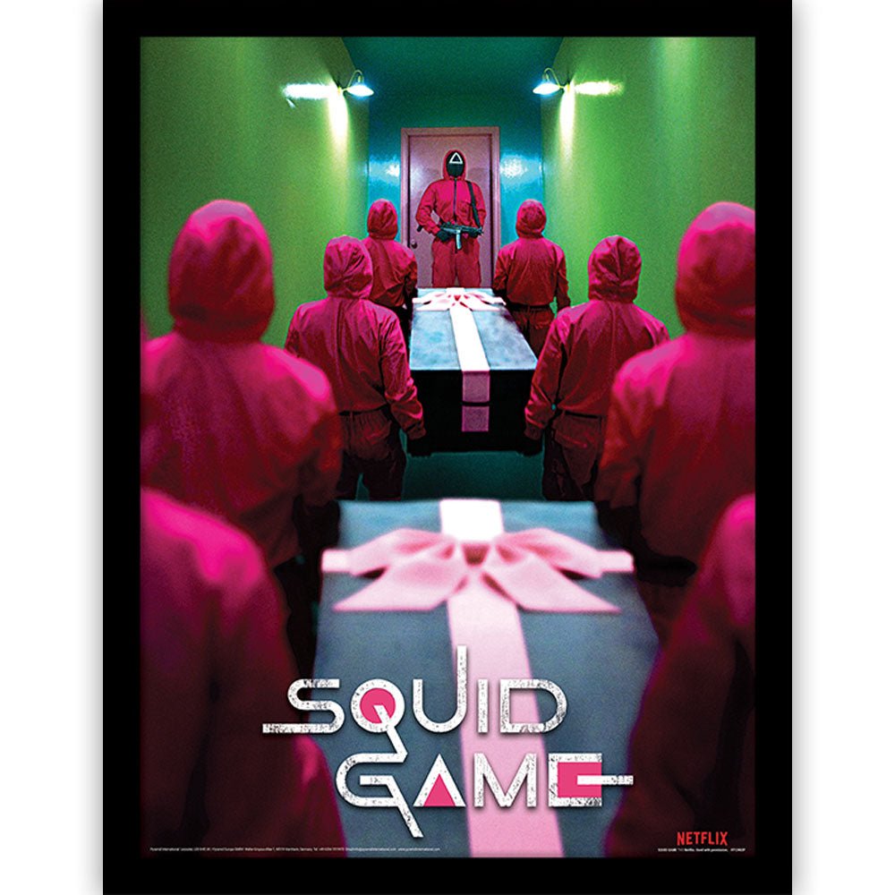 SQUID GAME イカゲーム (シーズン3 配信中 ) - Corridor / インテリア額 - PGS